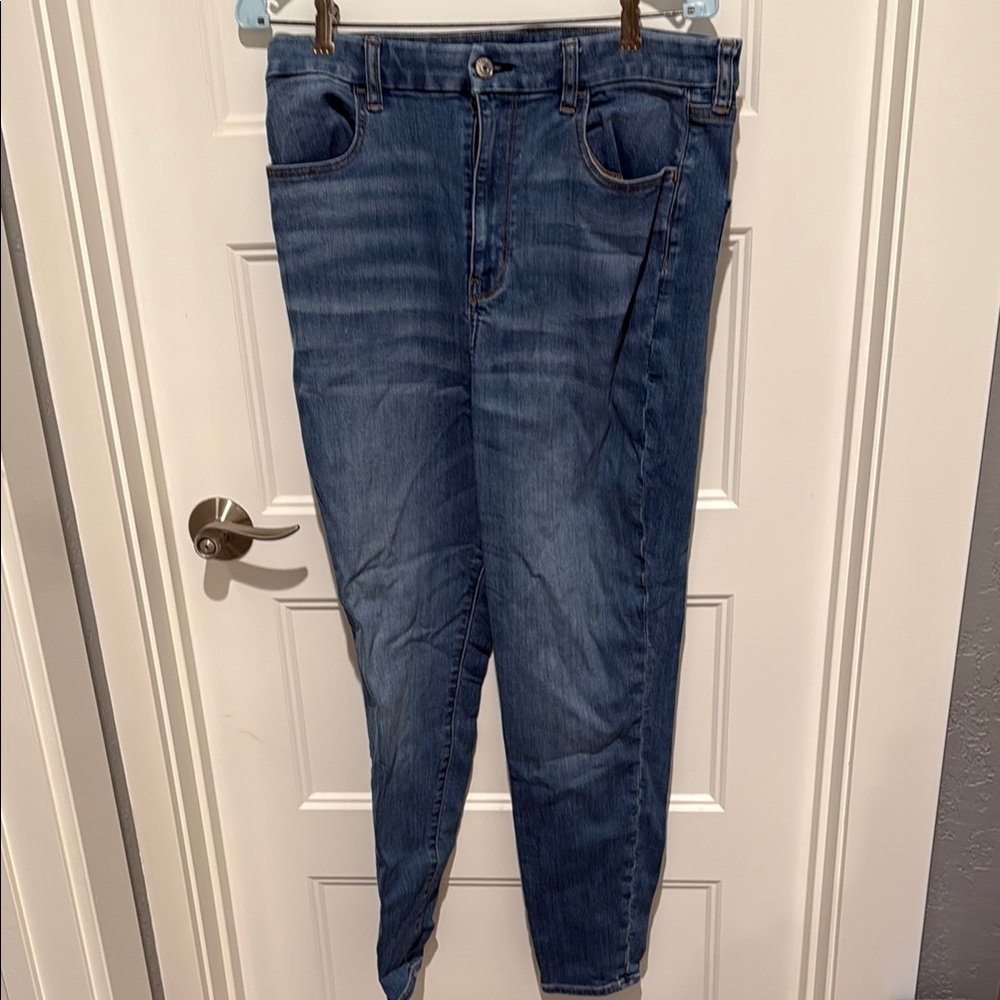 American Eagle 14 regular Curvy High-Rise Jeggings jeans like new